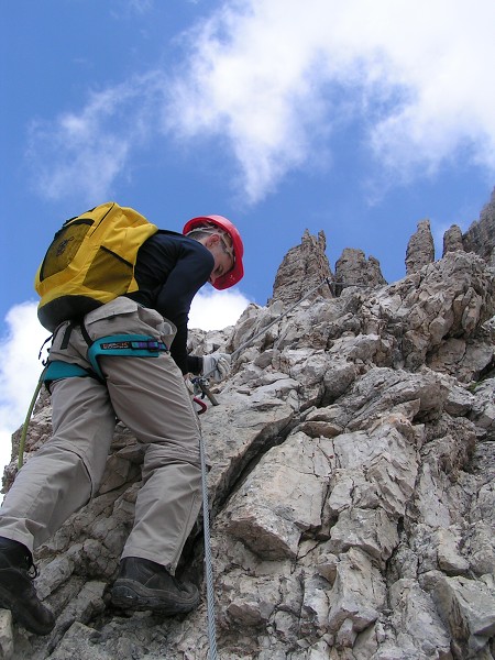 FERRATA TOMASELLI NA FANISSPITZE 2989 M